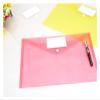 A4 File Folders, 4-Pack, Transparent Jelly Color, Button Closure view 4