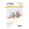 Spellbinders Drummer Mice Cling Rubber Stamp Set, House-Mouse Holiday Collection view 1