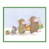Spellbinders Drummer Mice Cling Rubber Stamp Set, House-Mouse Holiday Collection view 4