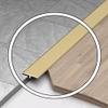 EMENAR 90 cm T-Profile Floor Transition Strip, 22 mm/33 mm Wide, Self-Adhesive, for Floors and Doors (Turquoise, W-22MM) view 1