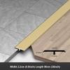 EMENAR 90 cm T-Profile Floor Transition Strip, 22 mm/33 mm Wide, Self-Adhesive, for Floors and Doors (Turquoise, W-22MM) view 2