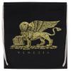 Capzy Leone Di San Marco Of Venezia Black Drawstring Sports Bag view 1