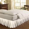 Elastic Embroidered Bed Skirt, 37 cm Drop, Queen Size, Color B view 2