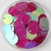UANGLI Flat Round PVC Loose Sequins for Sewing, Crafts and DIY Garment Accessories view 1