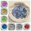 UANGLI 10g Flat PVC Sequins, 4mm/6mm/8mm Glitter Sequins for DIY Crafts view 2
