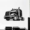 HUANYIN Car Wall Decal, Truck Vehicle Machine Teen Boy Bedroom Garage Home Decor Vinyl Window Sticker, 74 x 110 cm view 1