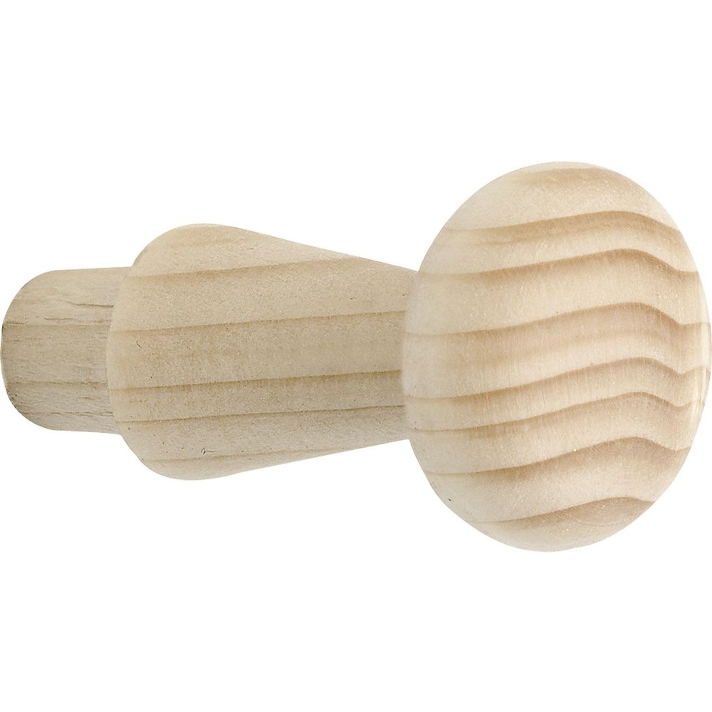ALLES IM GRIFF Horus Wooden Coat Hook, Raw Spruce