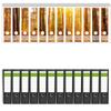 Wallario 12-Pack Wide A4 Binders with Adhesive Spine Labels, Autumn Forest Sunset Design view 1