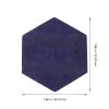 Self-Adhesive Hexagonal Felt Boards, 8-Pack view 3