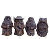 Qcwwy Odin Resin Viking Statue with Thunder Hammer view 2