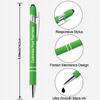 FolHaoth Custom Ballpoint Pens with Stylus, Engraved Name or Logo, 48-Pack, Black Ink view 4