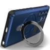 HAZARA Shockproof Phone Case for Samsung Galaxy S23 Plus, with Metal Ring Stand, Magnetic, for Wireless Charging, Blue1 view 1