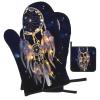 Dream Catcher Oven Mitts and Potholders, Heat-Resistant, 3-Piece Set view 2