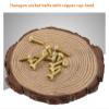 Brass Hex Socket Screws, M2.5 × 5 mm, 120 Pieces view 4