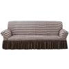 Stretch Ruffled Sofa Cover with Skirt, 1 Piece, Washable, for 1-, 2-, and 3-Seater Sofas view 1