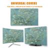 FLYUFO TV/PC Dustproof Cover, 19–65-Inch Soft Polyester Screen Protector view 2