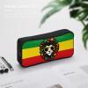 FJQWKLF Lion Glasses Jamaica Rasta Printed Pencil Case view 4