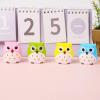 Opexicos 8-Piece Double-Hole Pencil Sharpeners, Cartoon Cat and Owl, Assorted Colors view 3