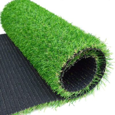 HUHJYUGE Artificial Grass 3 x 10 m, 20 mm High-Density Outdoor Turf with Drainage Holes