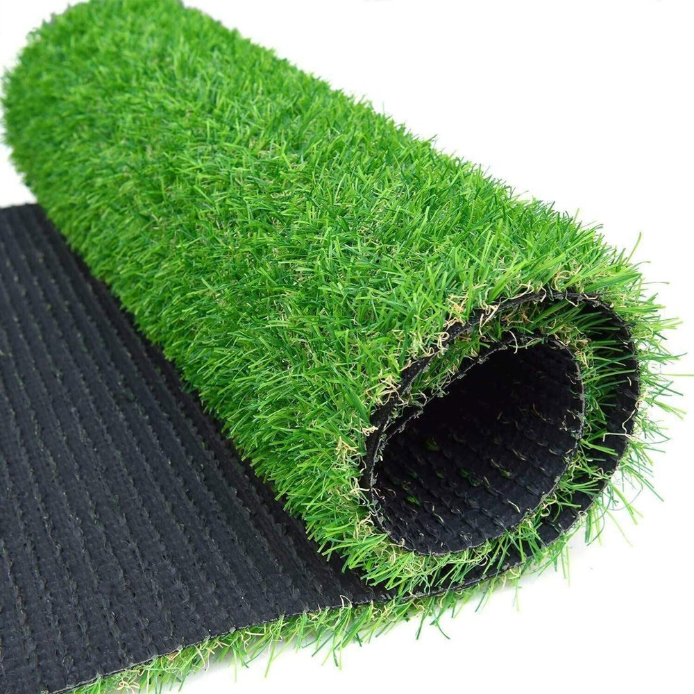 HUHJYUGE Artificial Grass 3 x 10 m, 20 mm High-Density Outdoor Turf with Drainage Holes