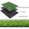 HUHJYUGE Artificial Grass 3 x 10 m, 20 mm High-Density Outdoor Turf with Drainage Holes view 4