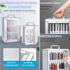 OMGMTSTORE 48-Slot Aluminum Phone Storage Cabinet, Silver view 4