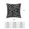 Zishak Polka Dot Double-Sided Printed Square Lumbar Pillow Cover view 4