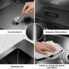 ANW HOME Single-Bowl Kitchen Sink 55 x 43 cm, Graphite PVD view 4