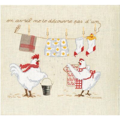 Le Bonheur des Dames Cross-Stitch Kit