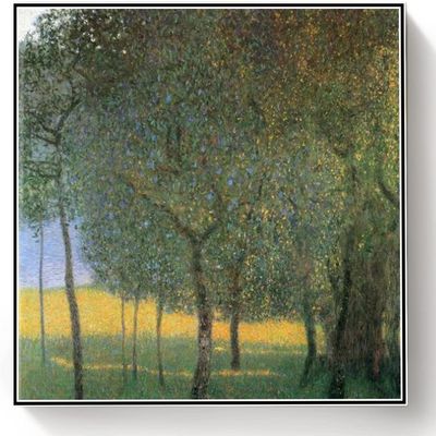 Paint by Numbers for Adults, Fruit Trees by Gustav Klimt, DIY Oil Painting Kit