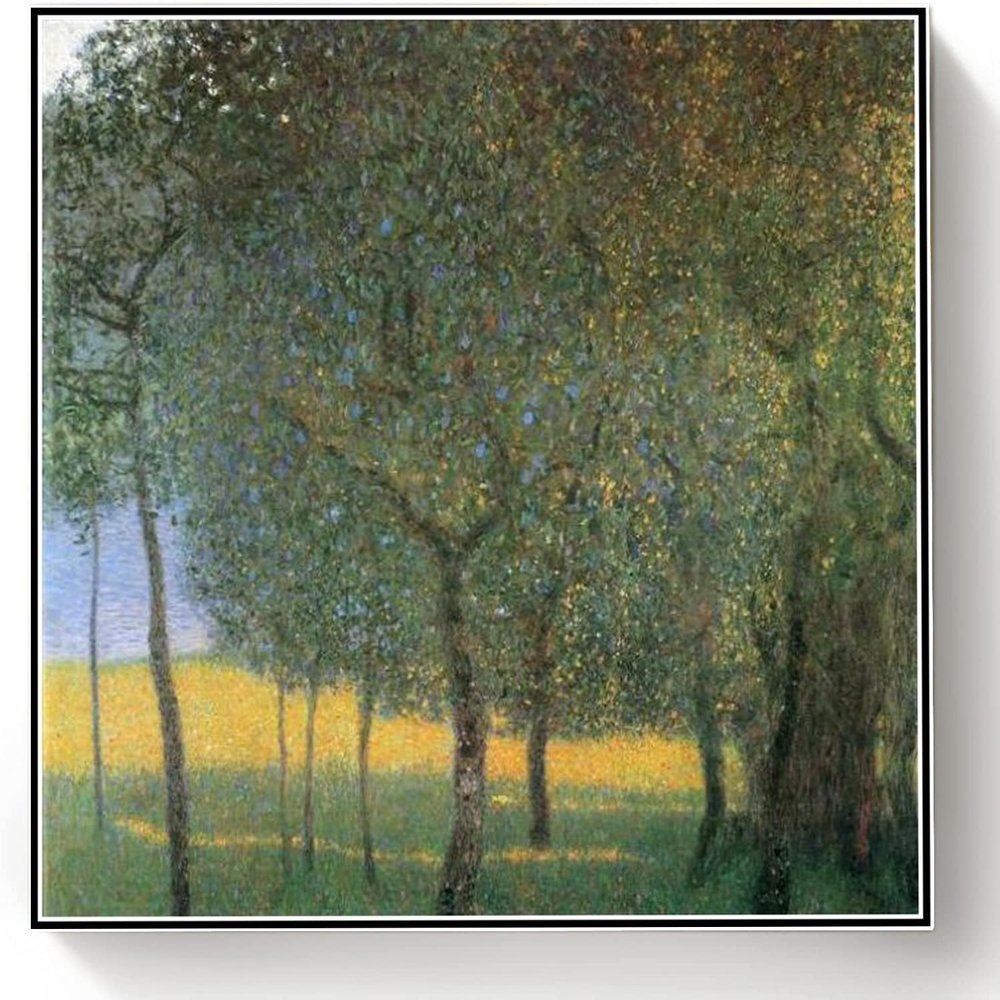 Paint by Numbers for Adults, Fruit Trees by Gustav Klimt, DIY Oil Painting Kit