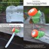 Water Canister with Faucet, Transparent Square Water Storage Container view 2