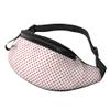 874 Unisex Fanny Pack, Christmas Red Dot, Adjustable, 14 x 35 cm view 1