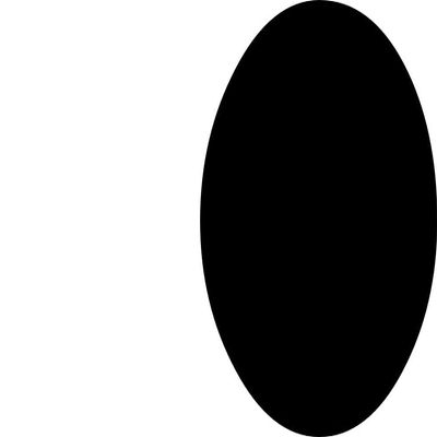 Kleckerliese 12 cm Number Sticker, Single, Semi-Matte, Black