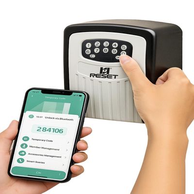 RESET-104 Bluetooth Key Safe with Keypad for Wall Mounting
