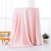 YGFADH Cooling Bamboo Blanket, Double-Sided Summer Throw, Dark Gray, Pink-a, 150 x 220 cm view 2