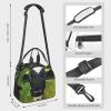 TOMPPY Prairie Cow Print Lunch Bag for Women, Lightweight Insulated Cooler Bag with Adjustable Shoulder Strap view 4