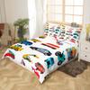 Kids' Vehicle Cartoon Duvet Cover Set with Pillowcase view 3