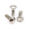 5/10-Piece M4–M12 A2 304 Stainless Steel Carriage Bolts with Round Head and Square Neck for Shelving Furniture view 1