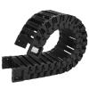 1 m Black Plastic Cable Carrier Drag Chain, -25 to 100°C, Flexible Semi-Closed, for 3D Printers and CNC Machines (S40×60) view 1