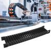 1 m Black Plastic Cable Carrier Drag Chain, -25 to 100°C, Flexible Semi-Closed, for 3D Printers and CNC Machines (S40×60) view 4