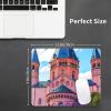 Waterproof Non-Slip Pink Camouflage Mouse Pad for Women view 2