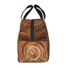 VACSAX Lunch Bag for Men and Women, Oak Tree Stump Print, Insulated, Reusable view 3