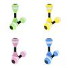 DAZZLEEX 2-Piece EVA Foam Water Dumbbells, Blue, 28 x 9 x 9 cm view 2