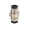 SBTRKT Pneumatic Bulkhead Fitting, Push-In Air Hose Connector, 8 mm view 4