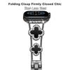 Musk-MSKR Diamond Metal Band with Clover Design for Apple Watch view 2