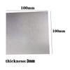 OURECO Nickel Sheet, Ni Metal, 3 mm x 100 mm x 100 mm, 1 Piece view 2