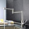 NATWEE Kitchen Faucet, Stainless Steel, Lead-Free, Foldable, with Extendable Swivel Arm view 1