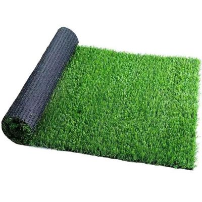 HUHJYUGE Artificial Grass Carpet, 1 x 14 m, Green, Cut-to-Length