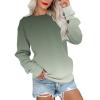 Women's Printed Crew-Neck Sweatshirt view 1